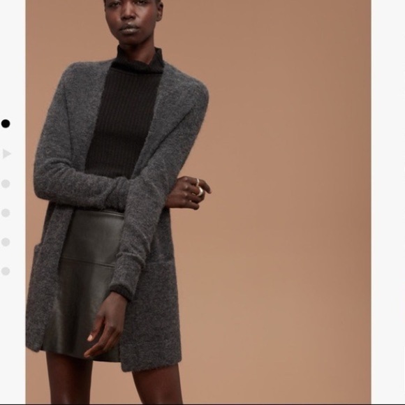 Aritzia Sweaters - Aritzia Wilfred free aronson alpaca long cardigan size small